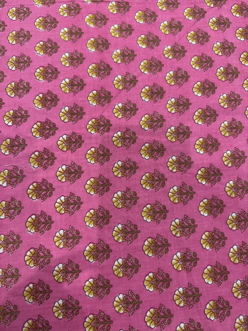 Cotton Pink/Floral