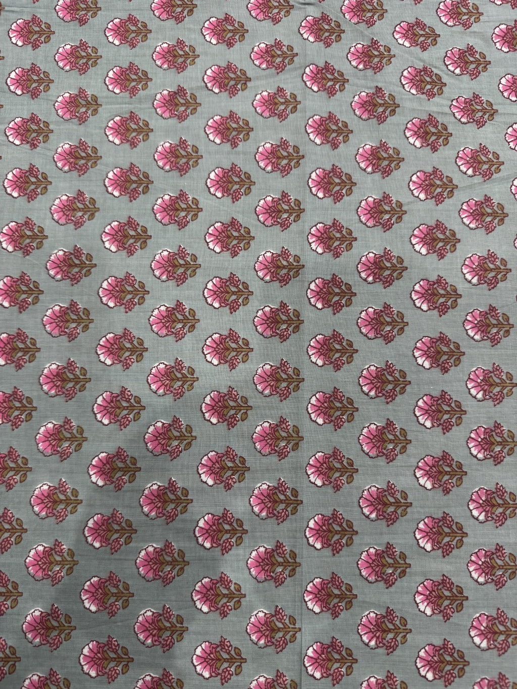 Cotton Grey/Floral
