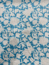 Cotton Turquoise/Floral