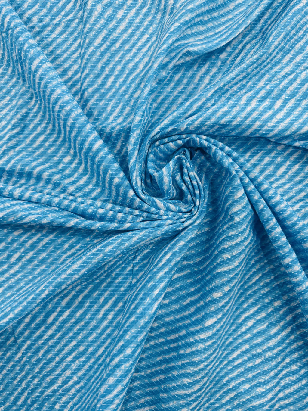 Cotton Turquoise/Lines