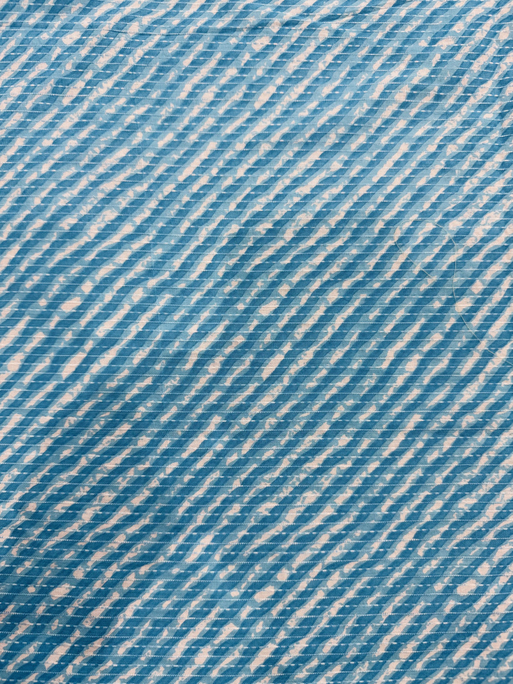 Cotton Turquoise/Lines