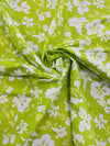 Cotton Lime/Floral