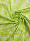 Cotton Lime/Lines