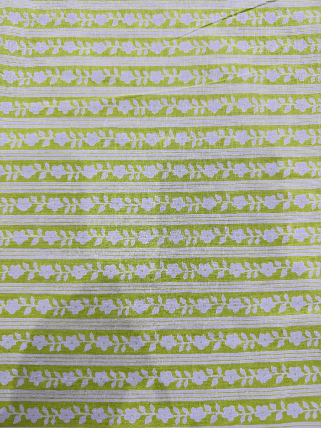 Cotton Lime/Lines