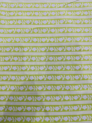 Cotton Lime/Lines