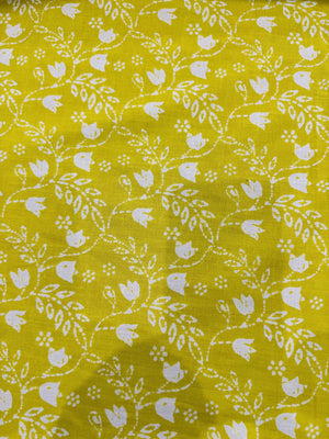 Cotton Lime/Printed