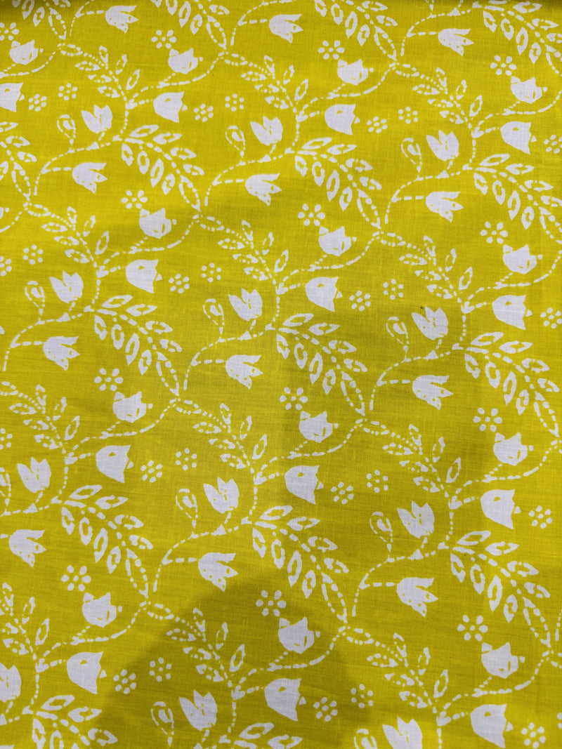 Cotton Lime/Printed