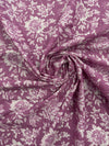 Cotton Lavender/Floral
