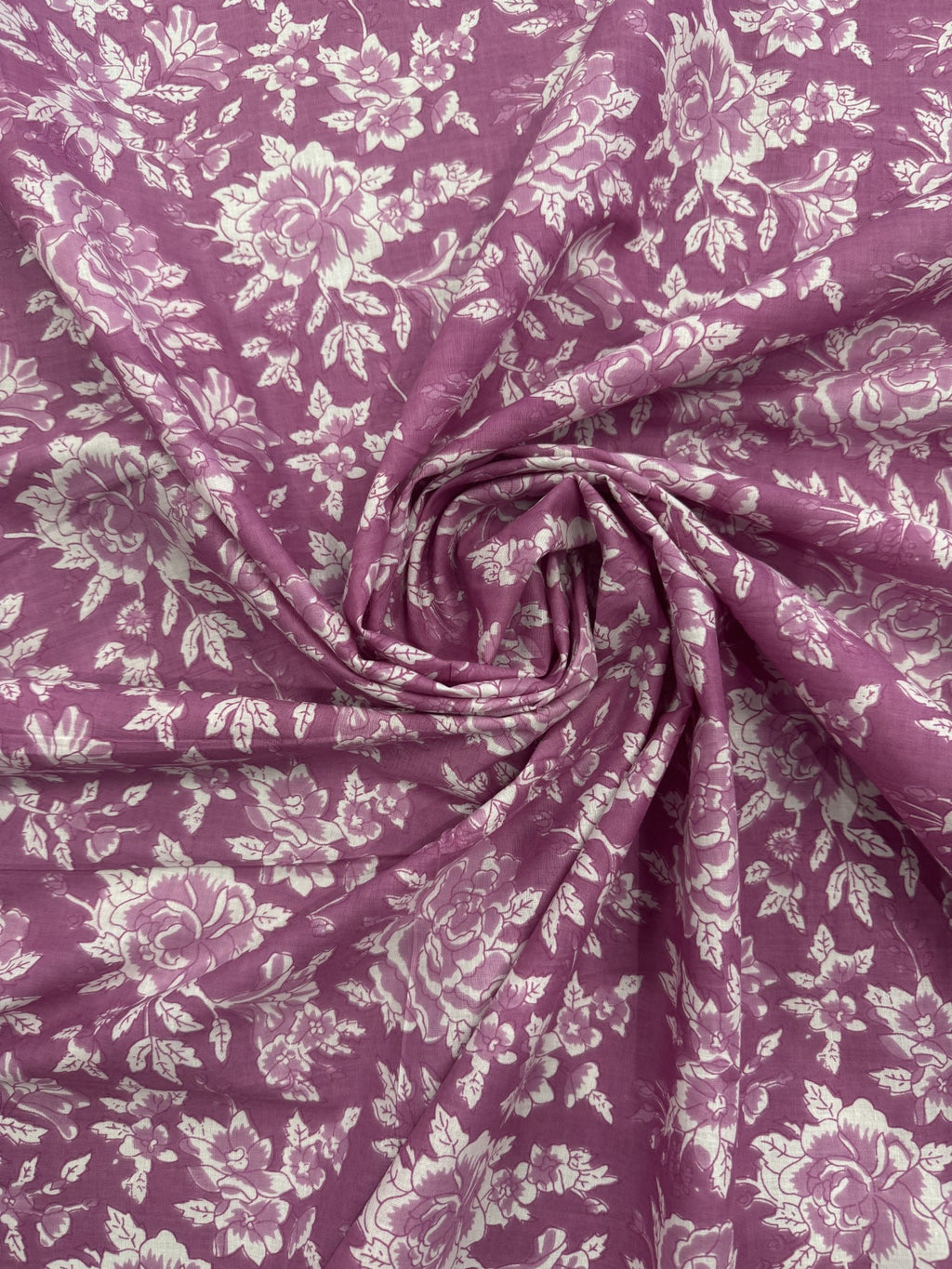 Cotton Lavender/Floral