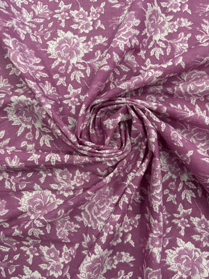 Cotton Lavender/Floral