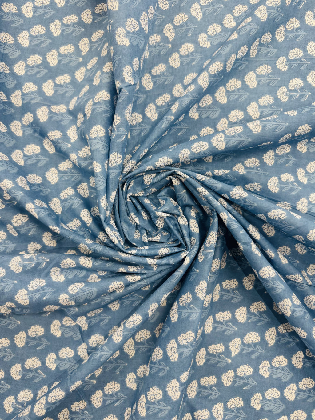 Cotton Blue/Printed