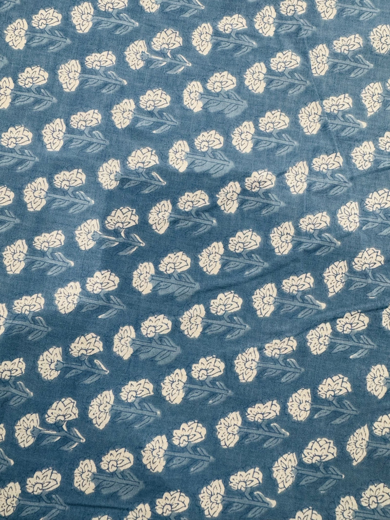 Cotton Blue/Printed