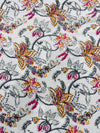 Cotton Off-white/Floral Print
