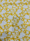 Cotton Yellow/White Floral