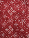 Cotton Red/White Print
