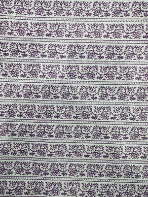 Cotton Lilac/White