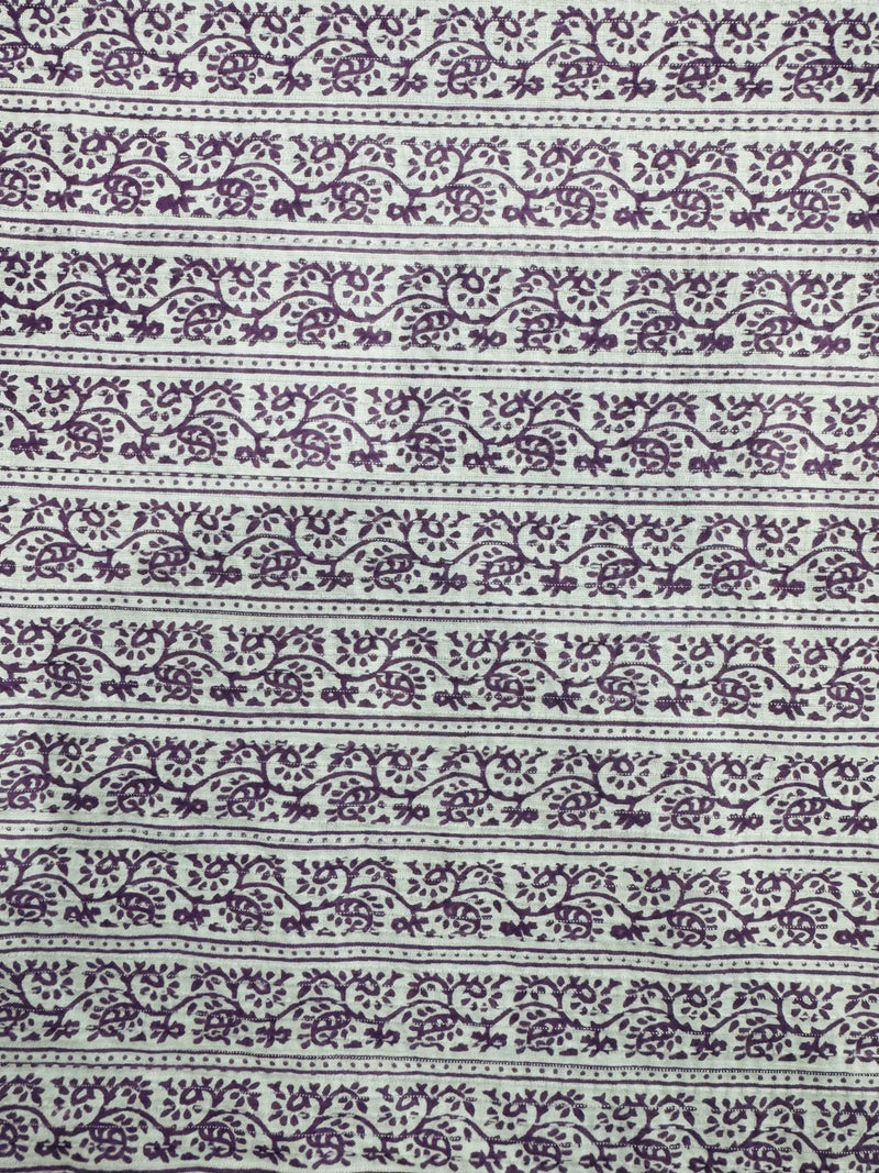 Cotton Lilac/White
