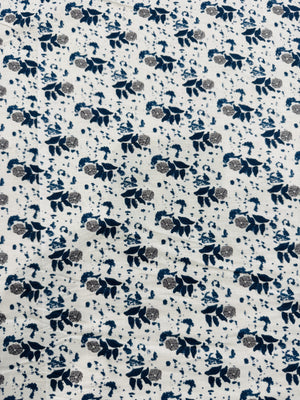 Cotton White/Navy