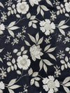 Cotton Black/Floral