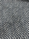 Cotton Black/White Lines
