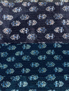 Cotton Navy/Floral Print