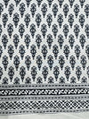Cotton Off-white/Black Print