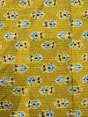 Cotton Mustard/Printed