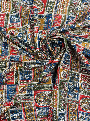 Cotton Paisley/Multi