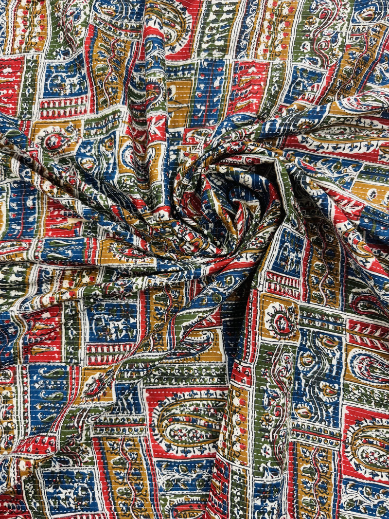 Cotton Paisley/Multi