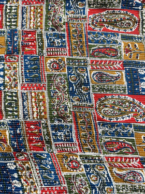 Cotton Paisley/Multi