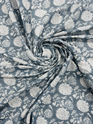 Cotton Grey/Floral