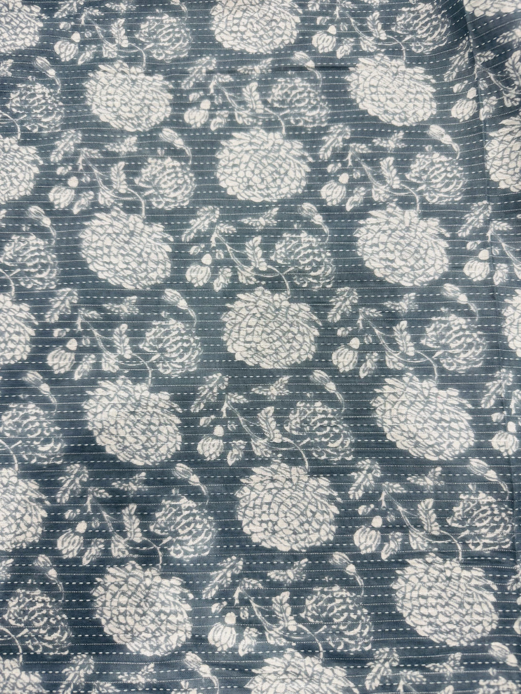 Cotton Grey/Floral
