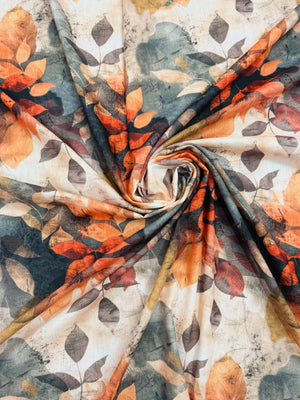 Cotton Digital Floral