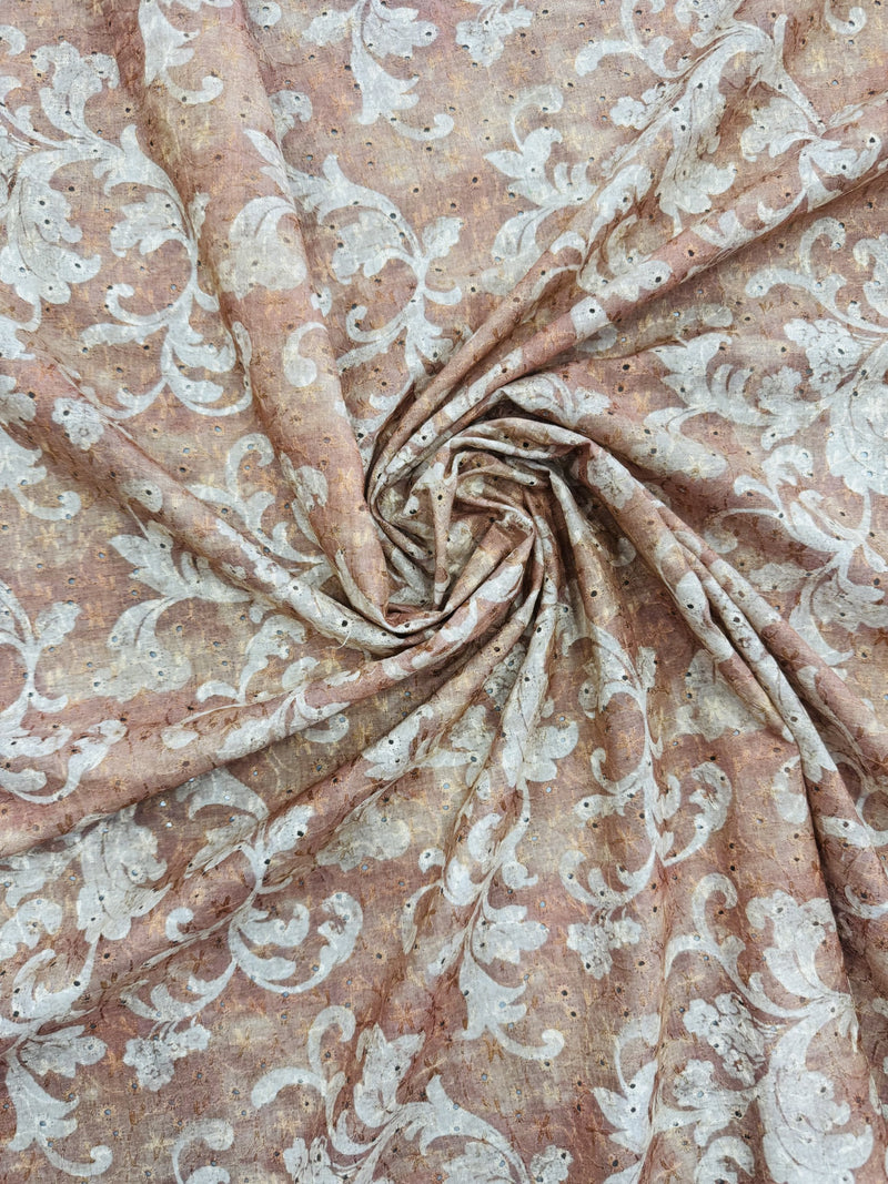 Cotton Cinnamon Eyelet