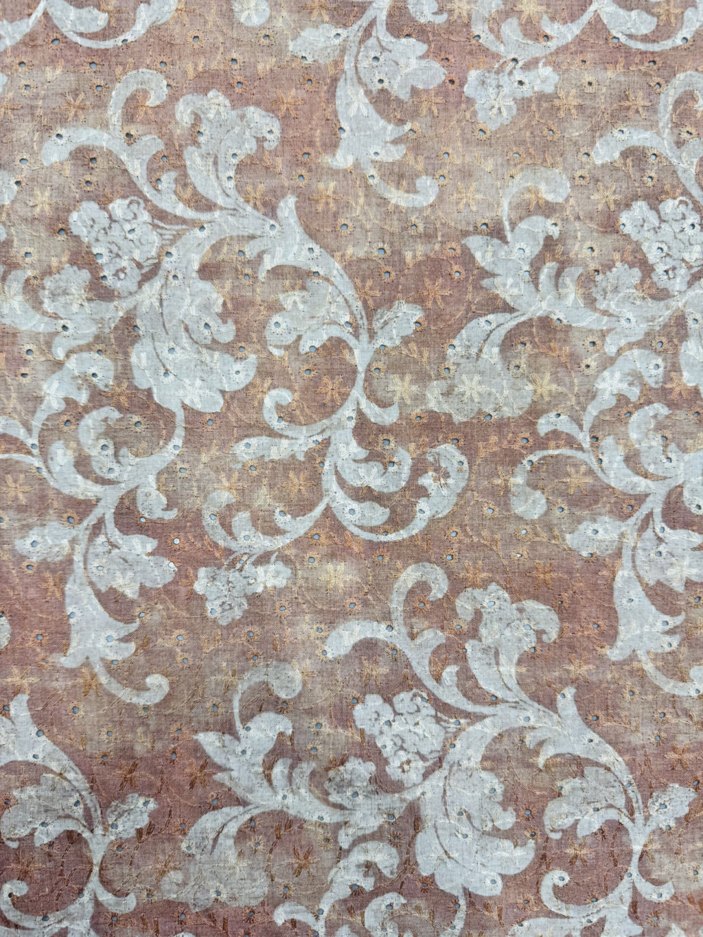 Cotton Cinnamon Eyelet