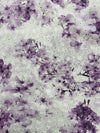 Cotton Purple Eyelet