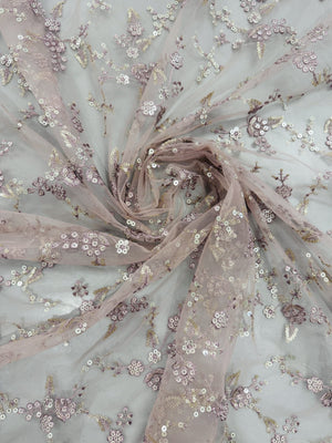 Lavender Embroidery