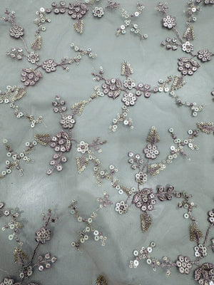 Lavender Embroidery