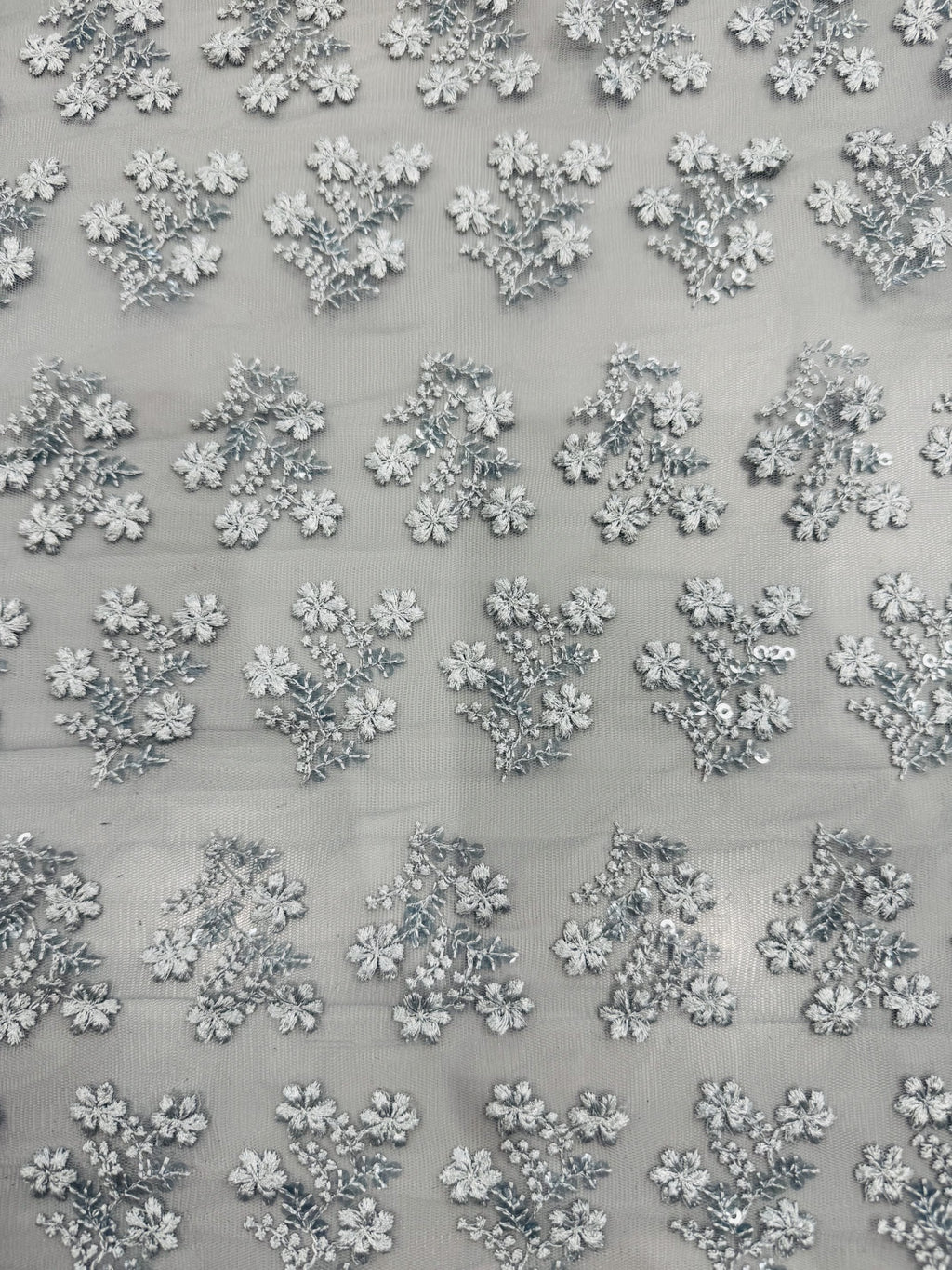 Grey Embroidery