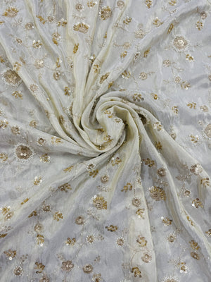 Shimmer Gold Embroidery
