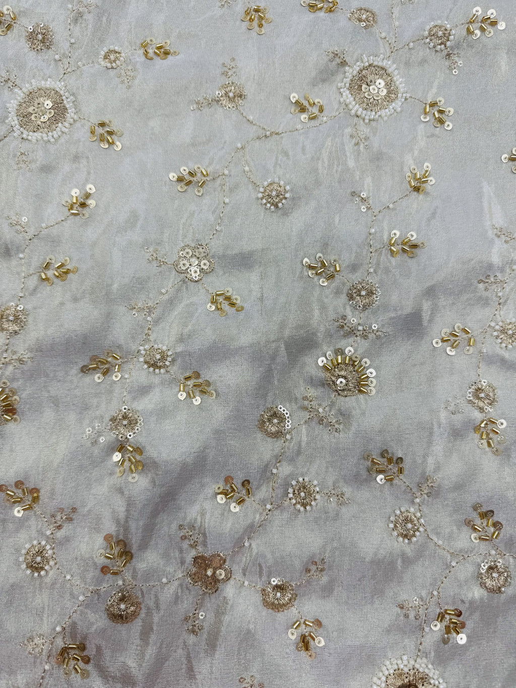 Shimmer Gold Embroidery