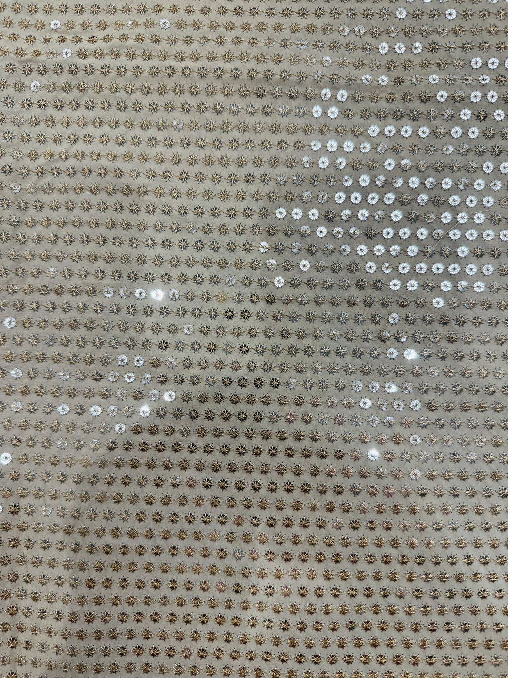 Gold Sequins Embroidery