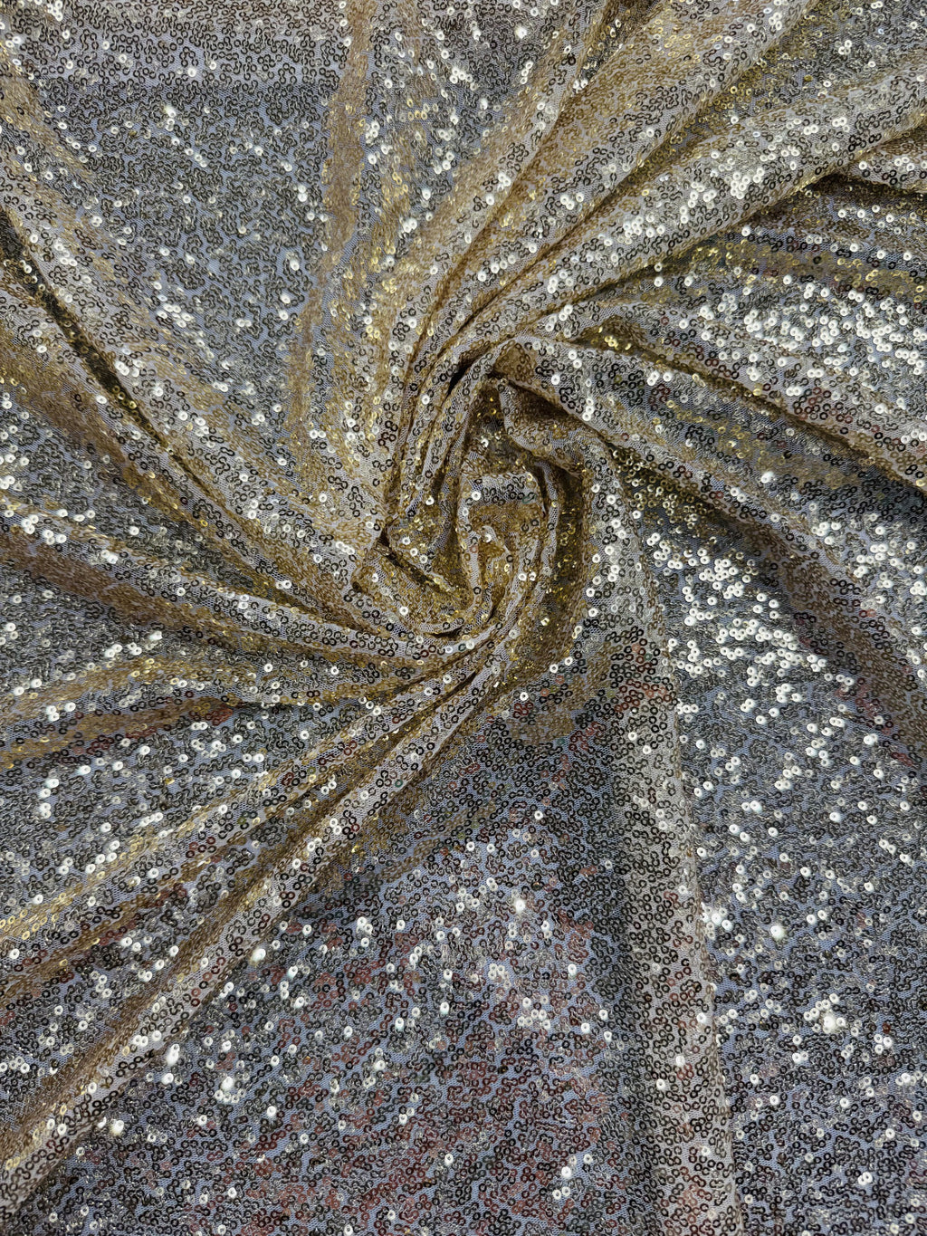 Gold Sequins Embroidery