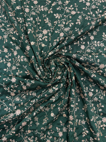 Black Multi Embroidery