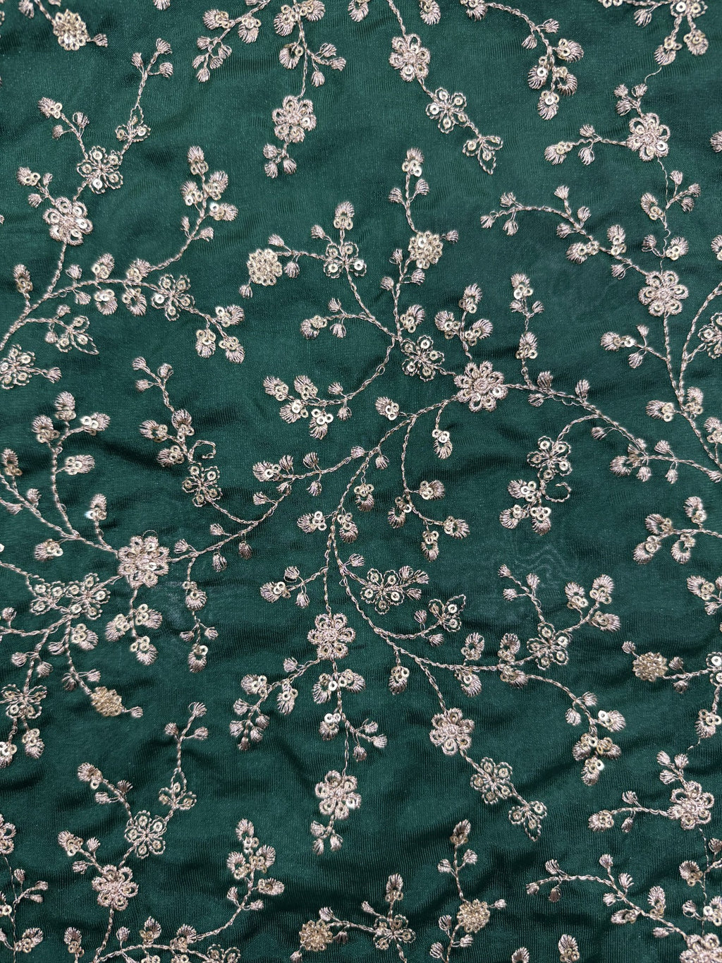 Green Embroidered