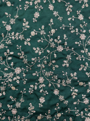 Green Embroidered