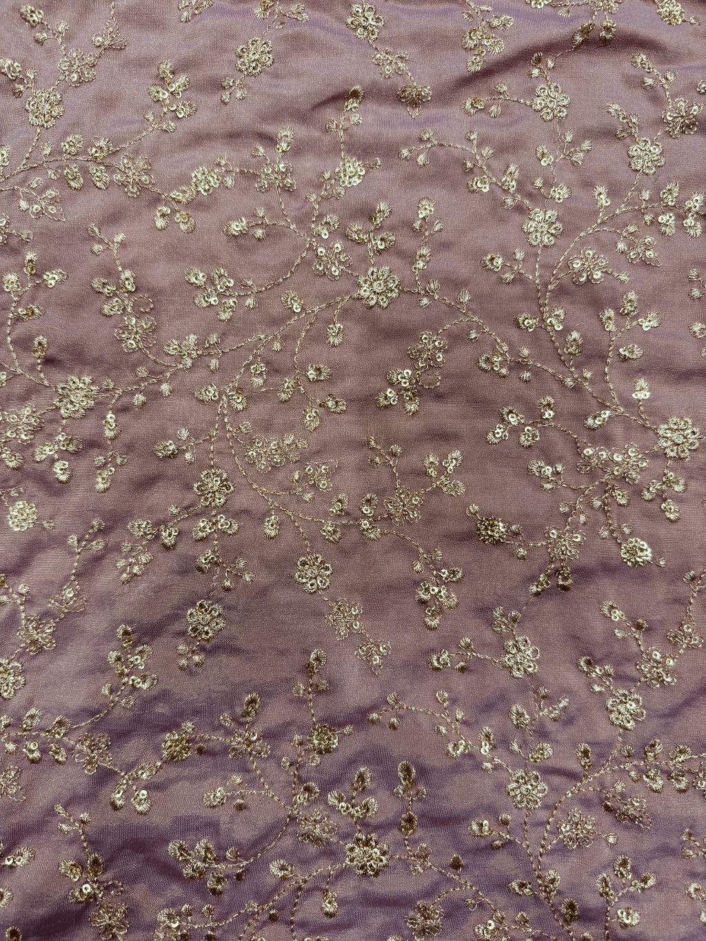 Rose Embroidered