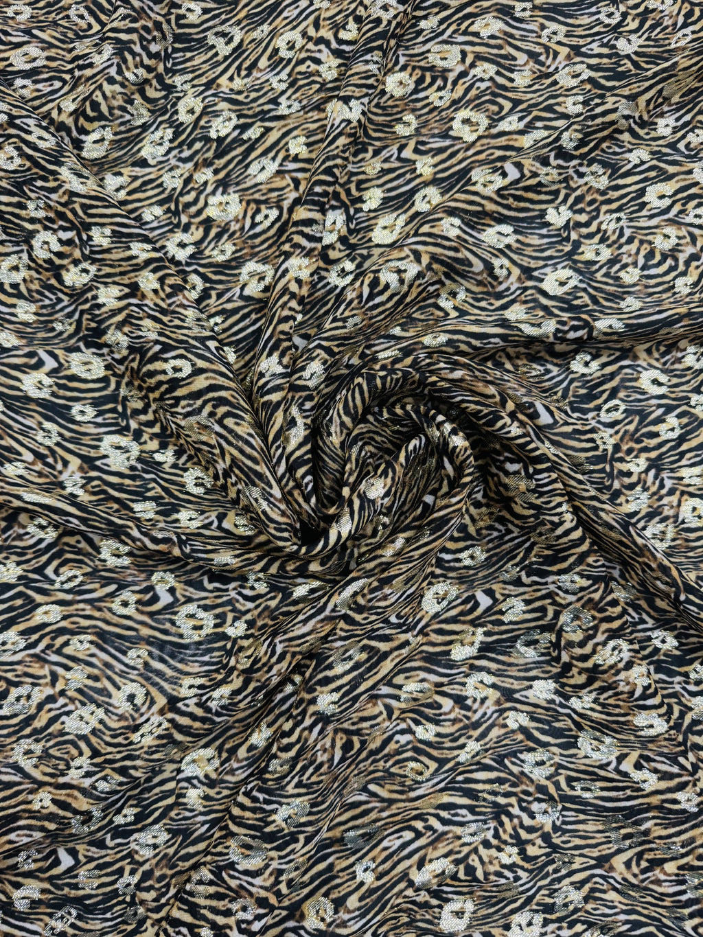 Georgette Animal Print