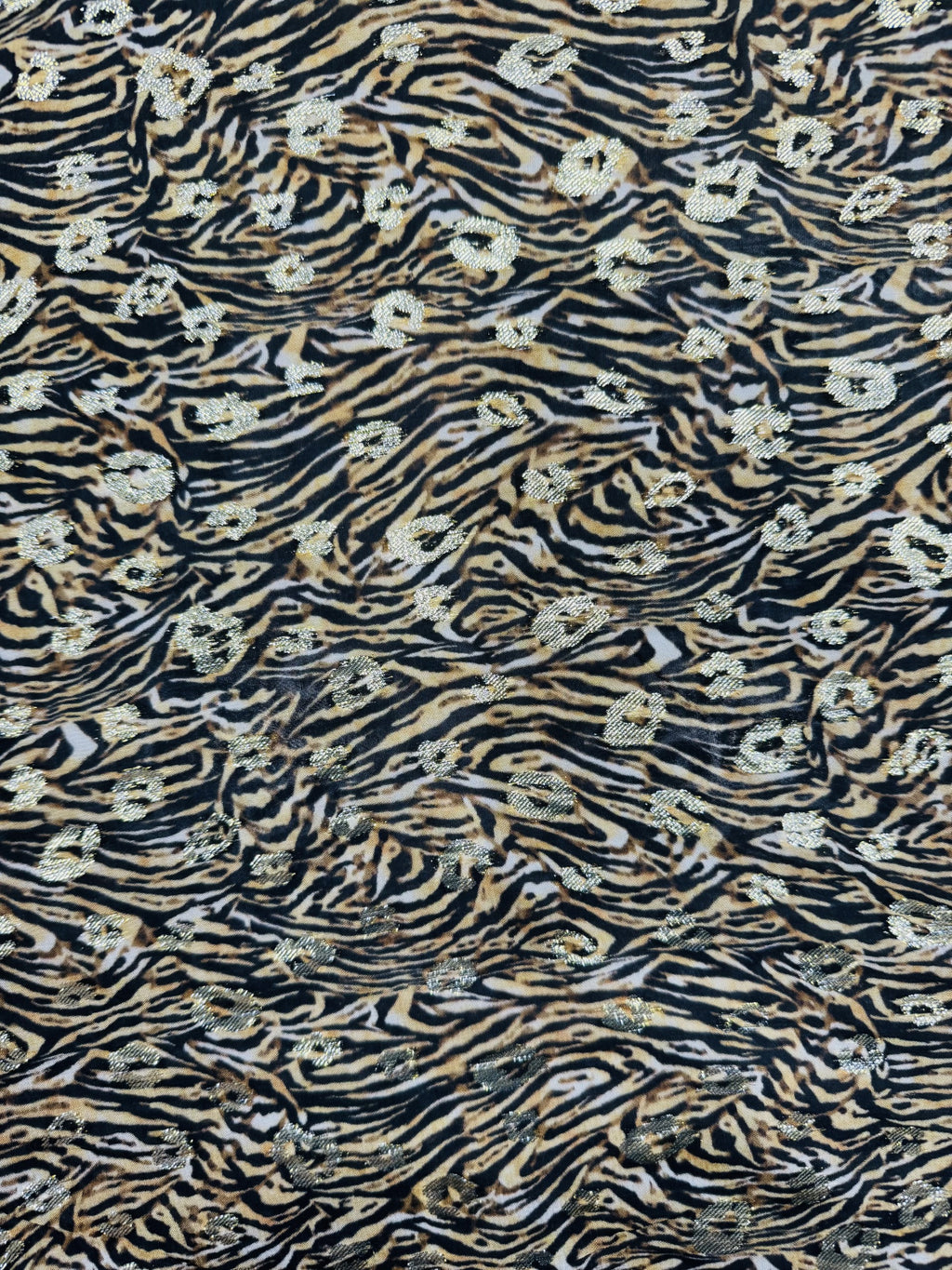 Georgette Animal Print