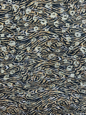 Georgette Animal Print